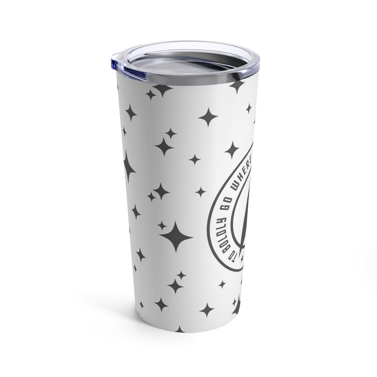 To Boldly Go Tumbler