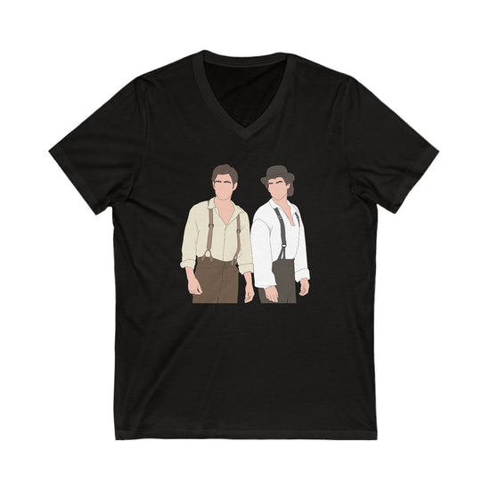 Salvatore Brothers of 1864 V-Neck Tee - Fandom-Made