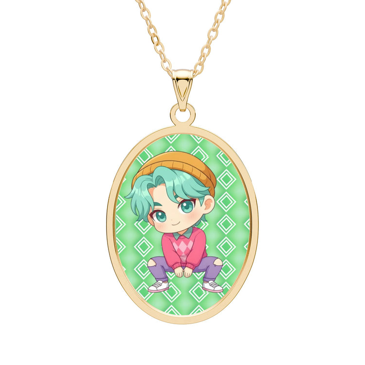 Baby Saja Oval Pendant