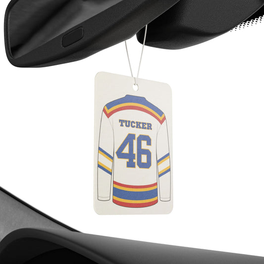 Tucker Jersey Car Air Freshener