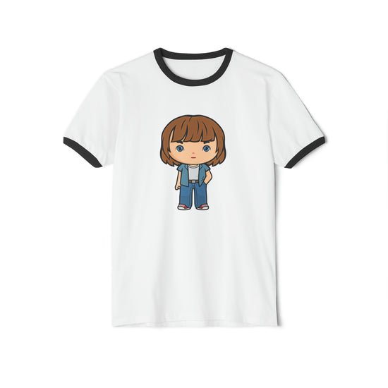 Jonathan Byers Unisex Cotton Ringer T-Shirt - Fandom-Made