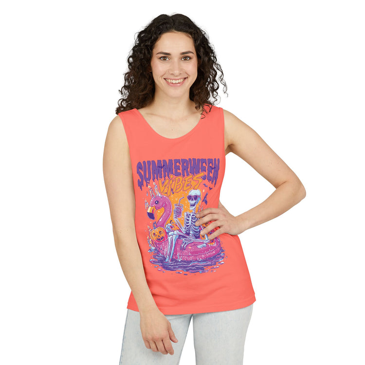 Summerween Vibes Tank Top - Fandom-Made