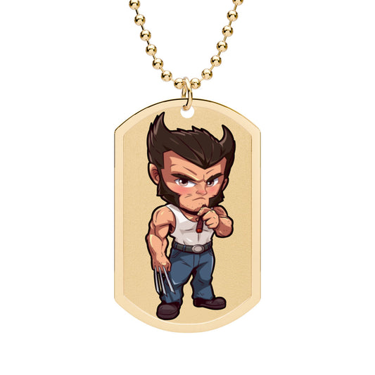 Logan Dog Tag with Chain
