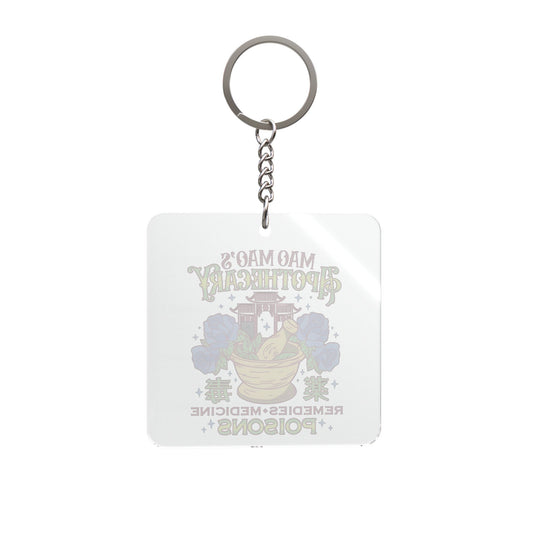 Mao Mao's Apothecary Square Keychain
