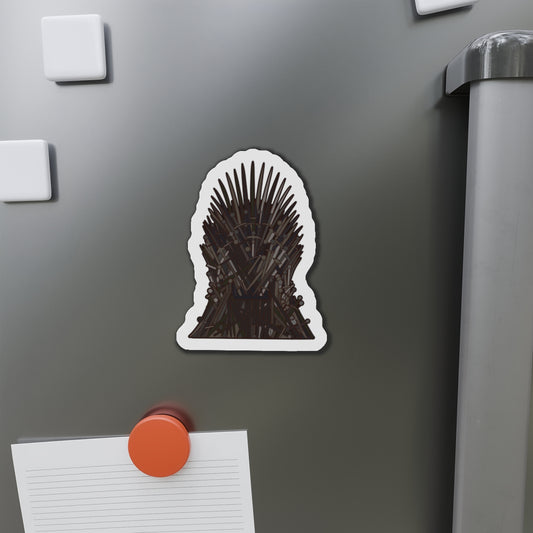 The Iron Throne Die-Cut Magnet