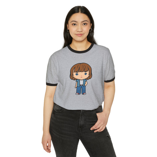 Jonathan Byers Unisex Cotton Ringer T-Shirt - Fandom-Made