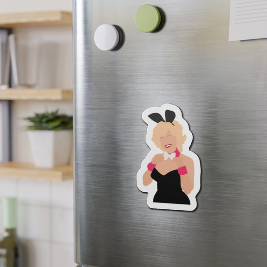 Dolly Bunny Die-Cut Magnet - Fandom-Made