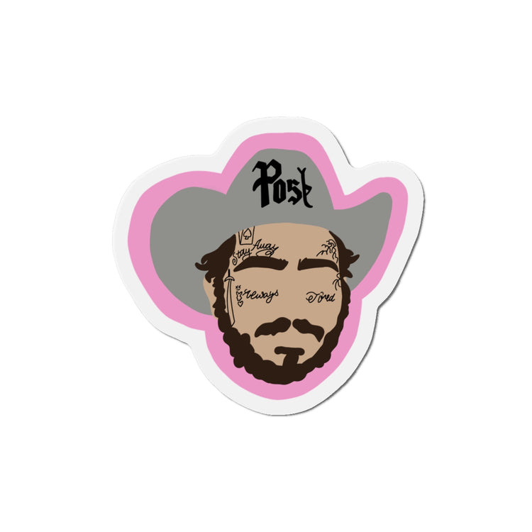 Cowboy Malone Die-Cut Magnets - Fandom-Made