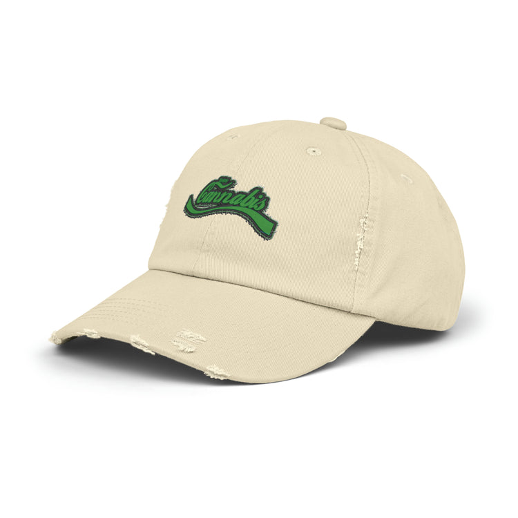 Enjoy Cannabis Distressed Cap - Fandom-Made