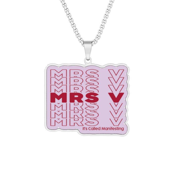 Mrs. V Pendant