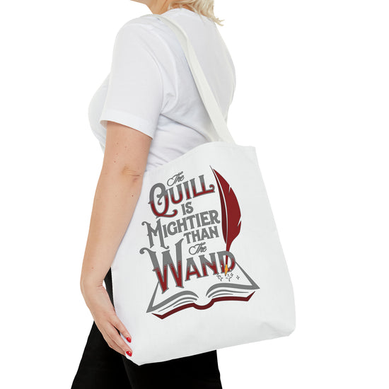 Quill Is Mightier Than The Wand Tote Bag - Fandom-Made