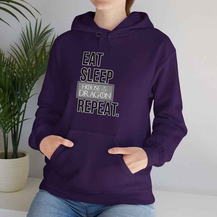 Eat Sleep House of the Dragon Unisex Hoodie - Fandom-Made