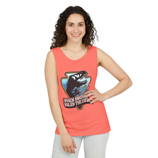 When Dinos Ruled Tank Top - Fandom-Made