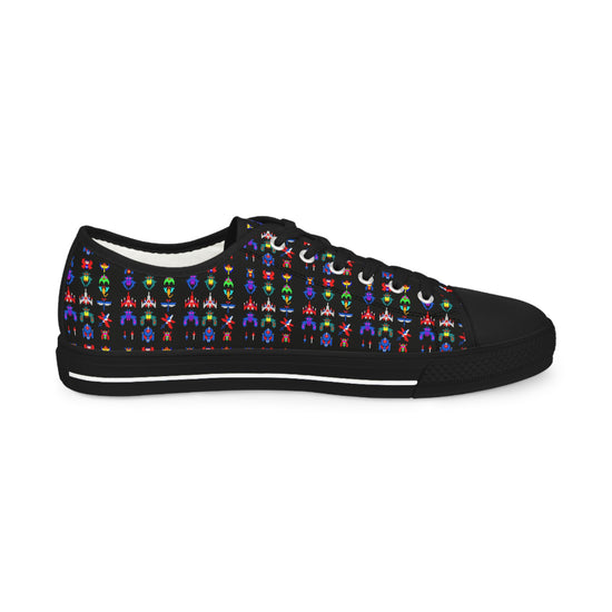 Galaga Men's Low Top Sneakers - Fandom-Made