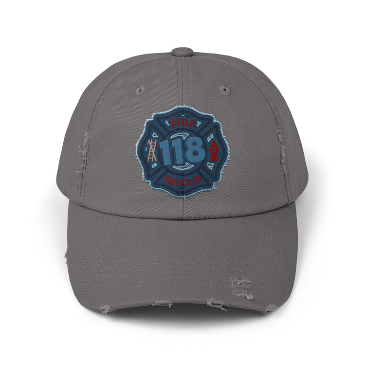 118 Squad Distressed Cap - Fandom-Made