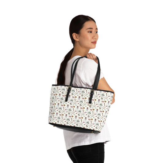 Stranger Friends Leather Shoulder Bag - Fandom-Made