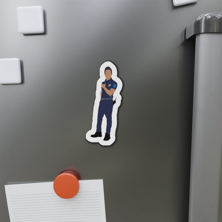 Chimney Han Die-Cut Magnet