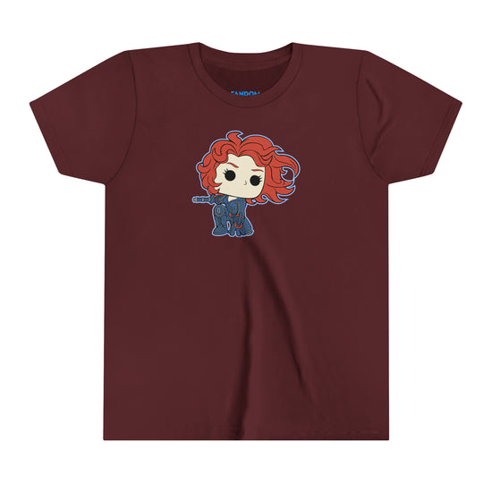 Black Widow Youth Tee - Fandom-Made