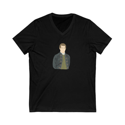 Lord John V-Neck Tee - Fandom-Made