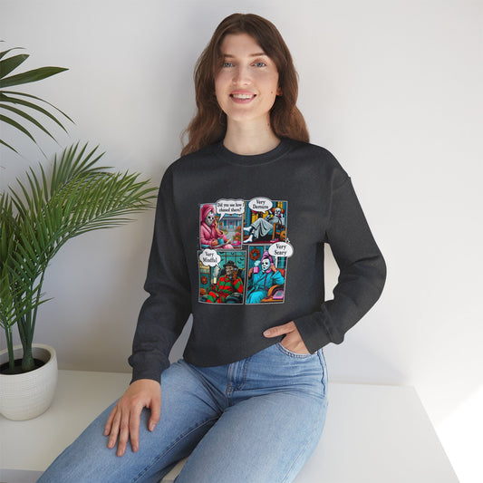 Very Demure Very Mindful Very Scary Sweatshirt