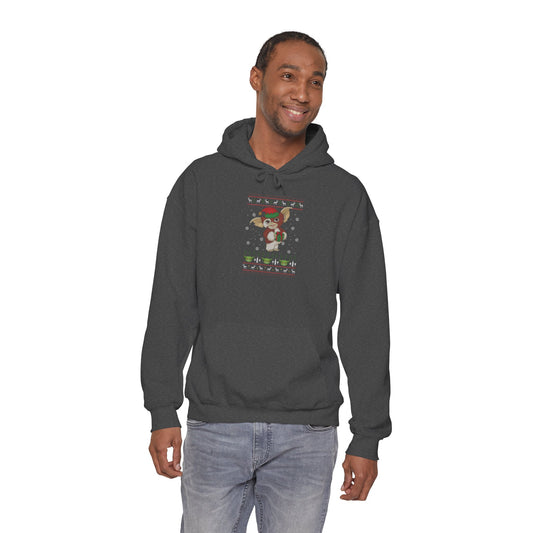 Cute Mogwai Ugly Christmas Unisex Hoodie