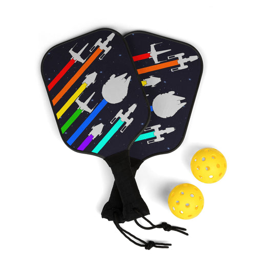 Galactic Pride Pickleball Kit - Fandom-Made