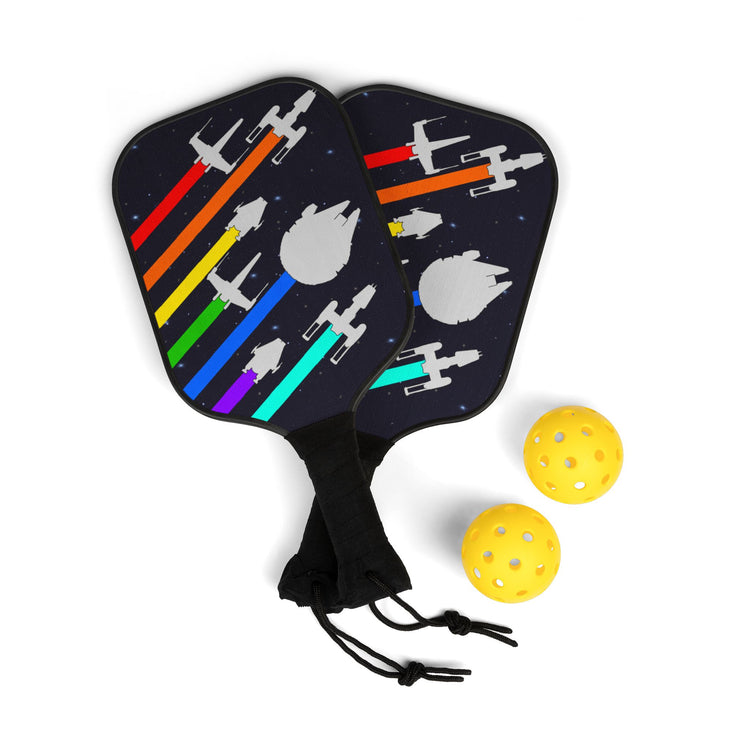 Galactic Pride Pickleball Kit - Fandom-Made