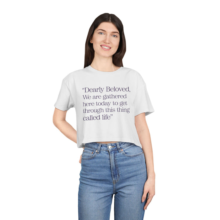 Dearly Beloved Crop Top