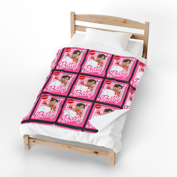 Billy Loomis Velveteen Plush Blanket