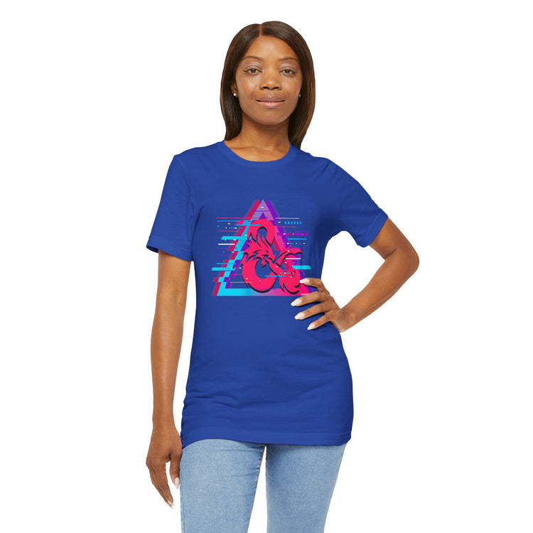 D & D Glitch Unisex T-Shirt - Fandom-Made
