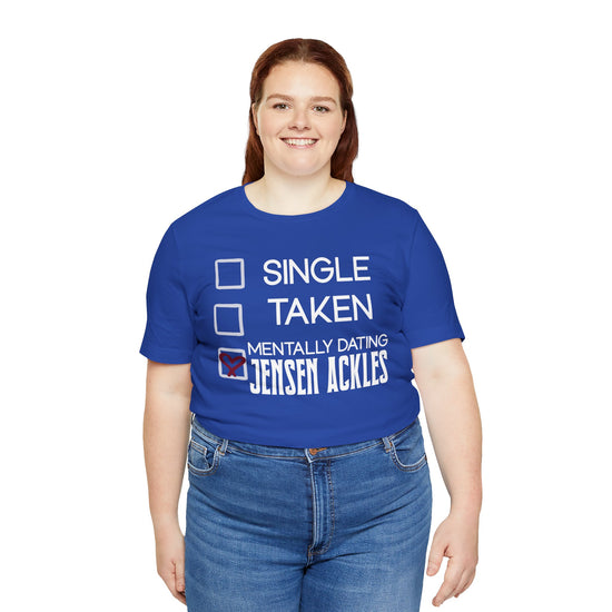 Mentally Dating Jensen Ackles Unisex T-Shirt - Fandom-Made