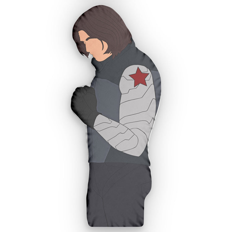 Winter Soldier-Shaped Pillow - Fandom-Made