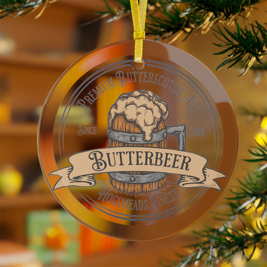 Butterbeer Glass Ornaments - Fandom-Made