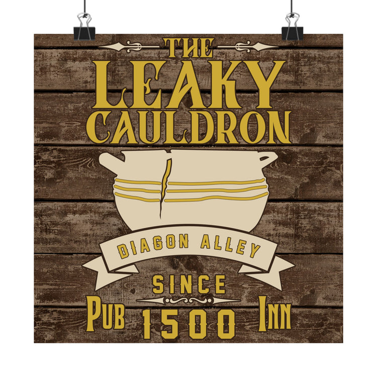 The Leaky Cauldron Poster