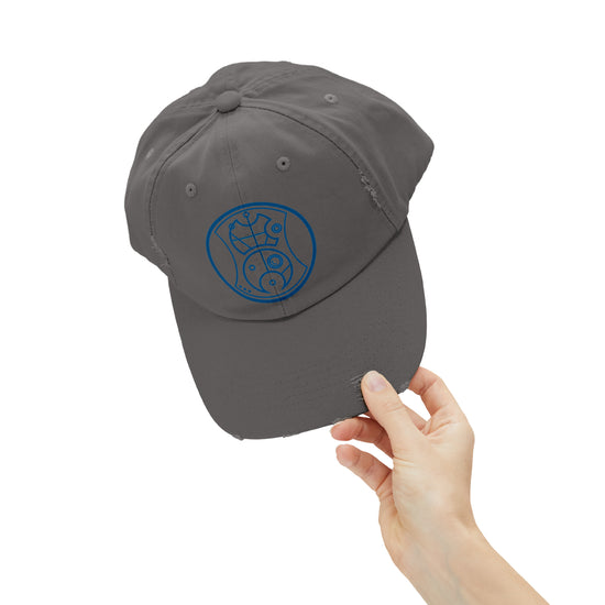 Hello Sweetie in Gallifreyan Distressed Cap - Fandom-Made