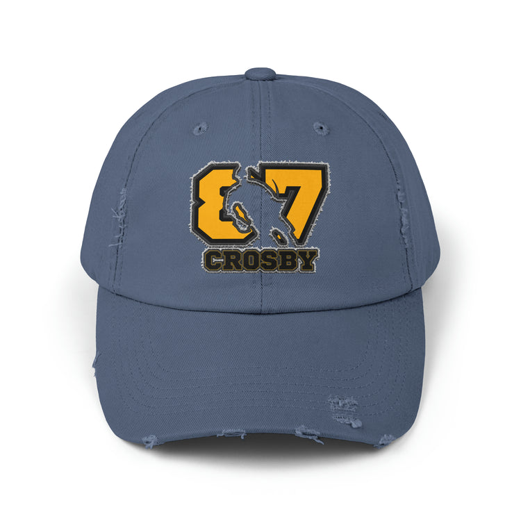 Crosby Distressed Cap - Fandom-Made