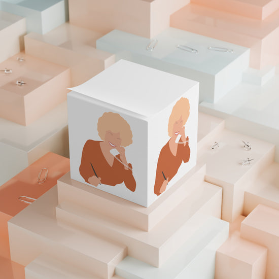 9 to 5 Dolly Note Cube - Fandom-Made