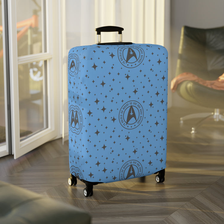 To Boldly Go Luggage Cover