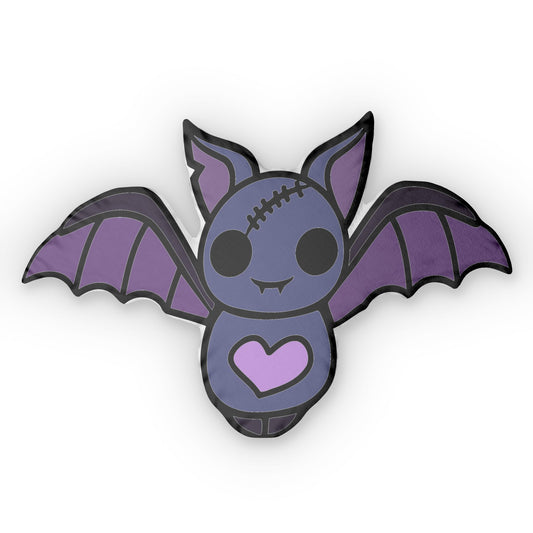 Goth In Training Bat-Shaped Pillow - Fandom-Made