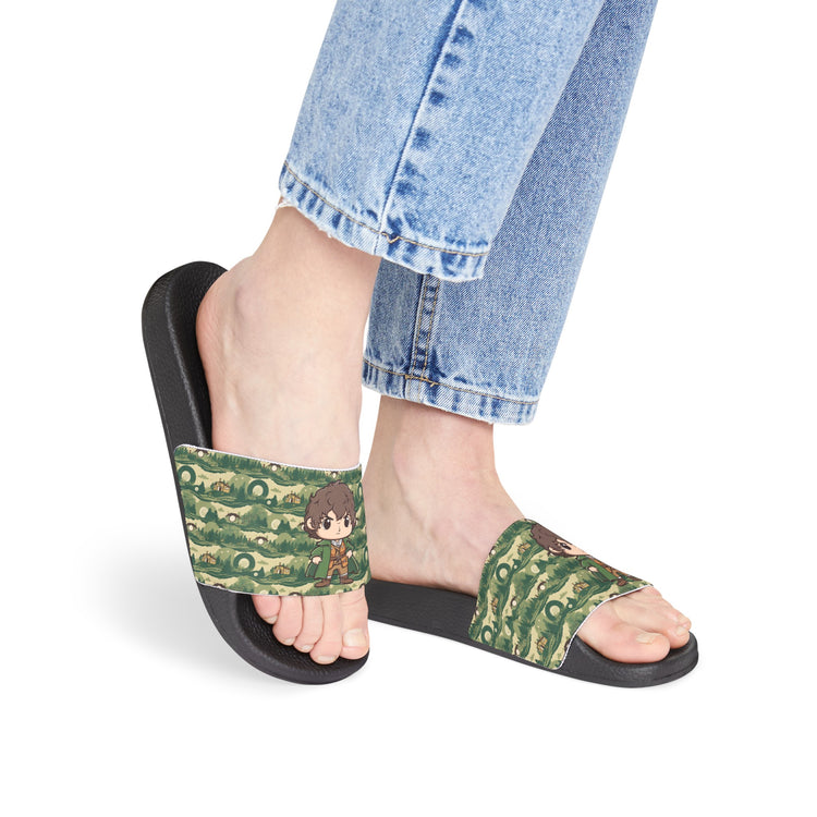 Frodo All-Over Print Women's Slides - Fandom-Made