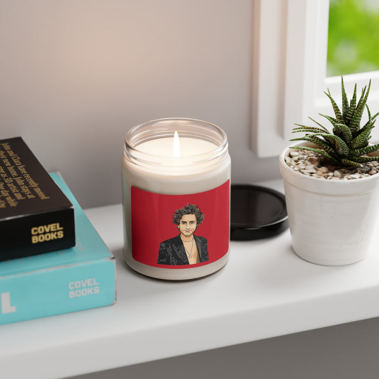Timothee Chalamet Scented Soy Candle - Fandom-Made
