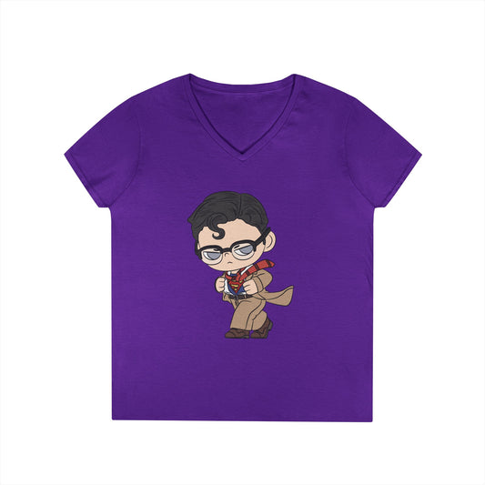 Supes V-Neck Tee - Fandom-Made