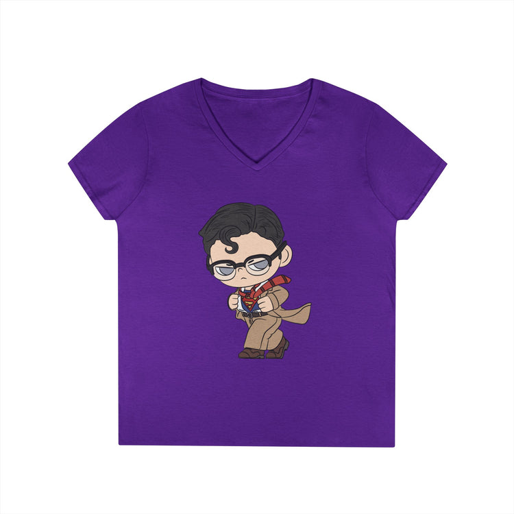 Supes V-Neck Tee - Fandom-Made