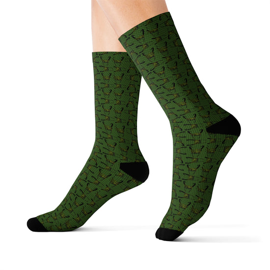 Loki Helmet Socks - Fandom-Made