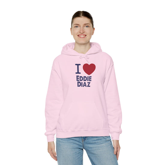 I Love Eddie Diaz Unisex Hoodie - Fandom-Made