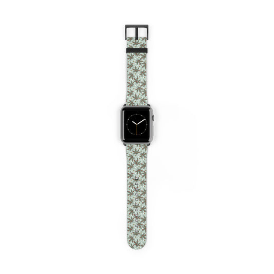 Cannabis Christmas Watch Band