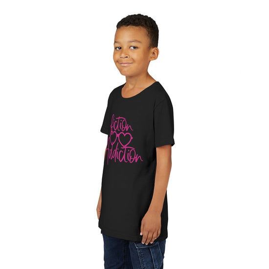 Fiction Addiction Youth Tee - Fandom-Made