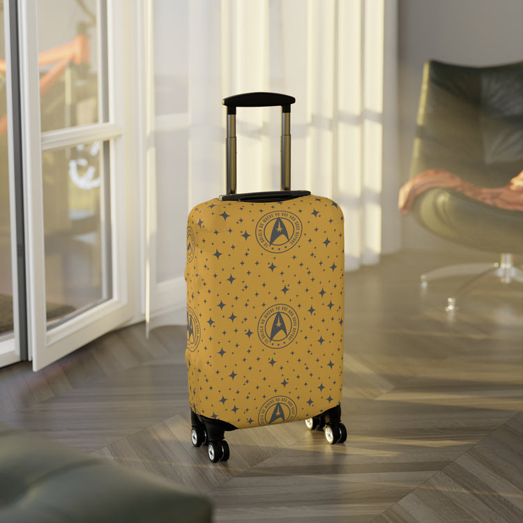 To Boldly Go Luggage Cover