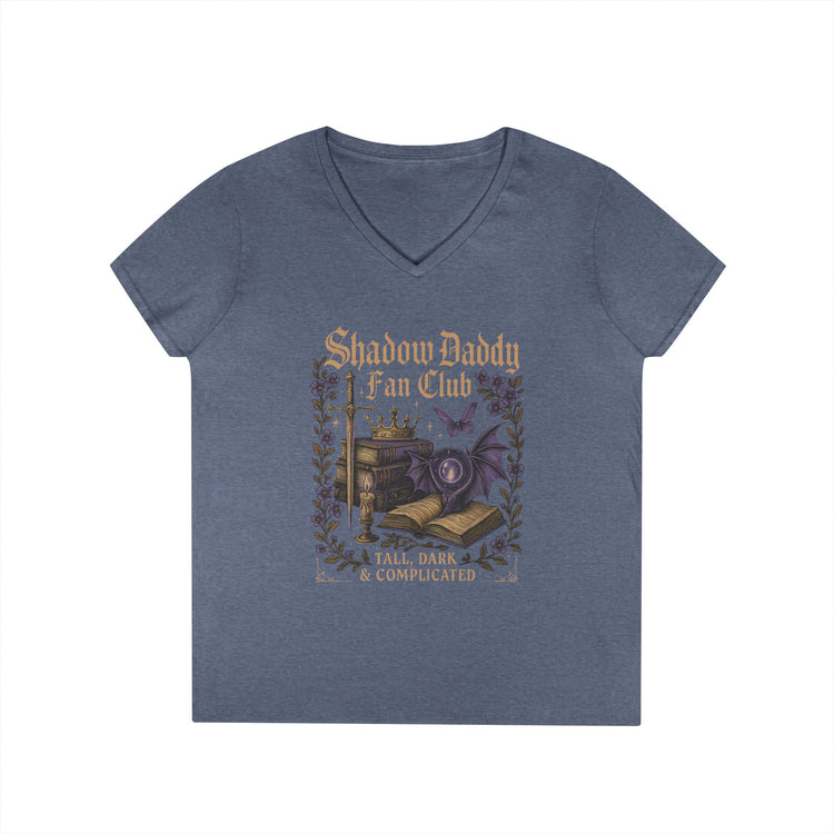 Shadow Daddy Fan Club Ladies' V-Neck Tee