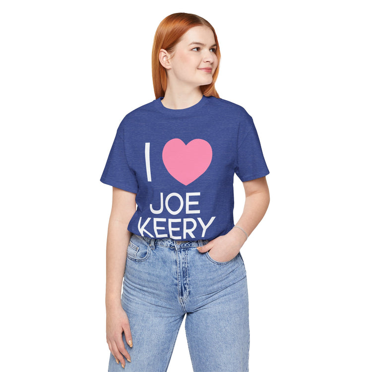 I Love Joe Keery Unisex T-Shirt - Fandom-Made